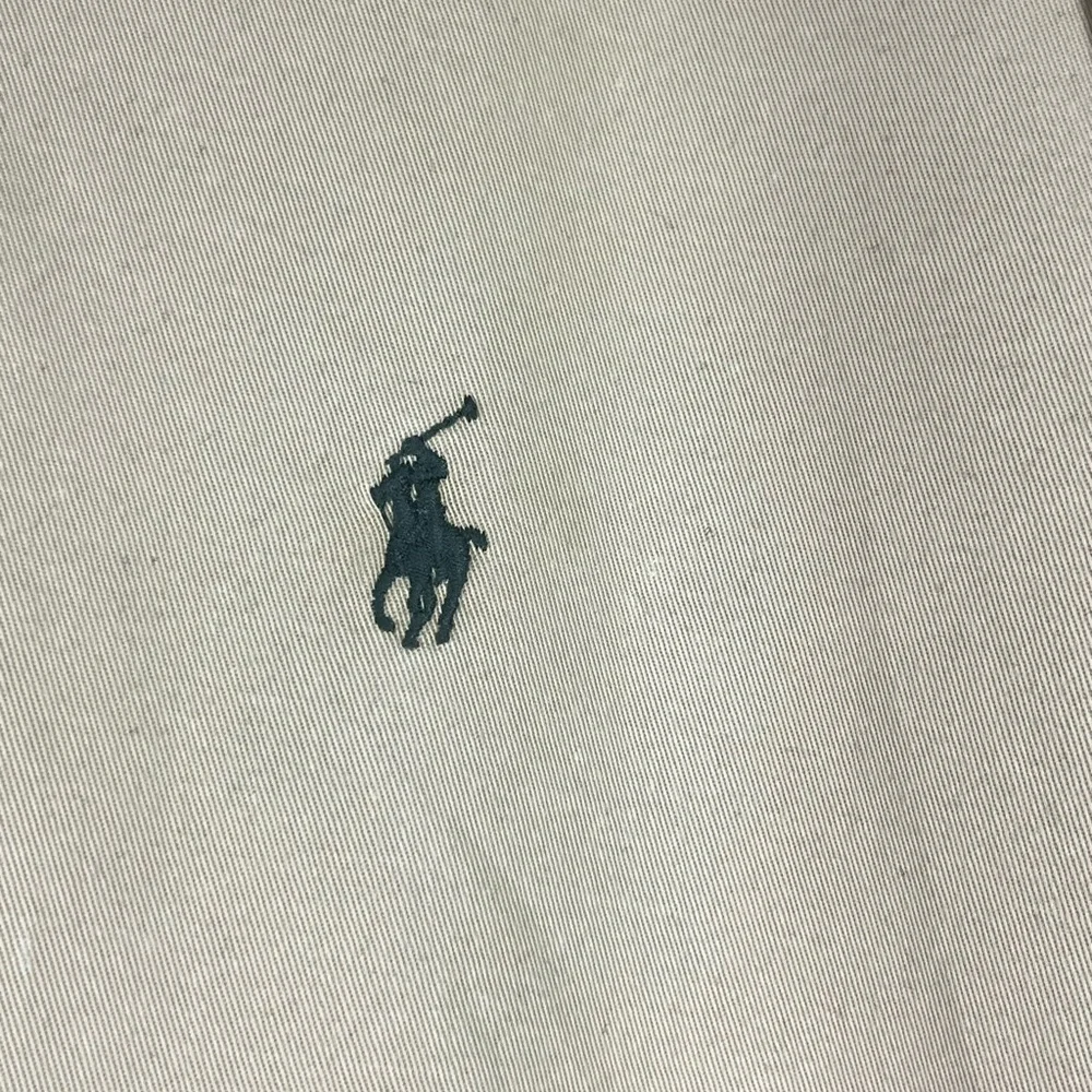RALPH LAUREN BUTTON DOWN LONG SLEEVE SHIRT‎ 100% COTTON 2X BIG/TALL KHAKI PREOWN